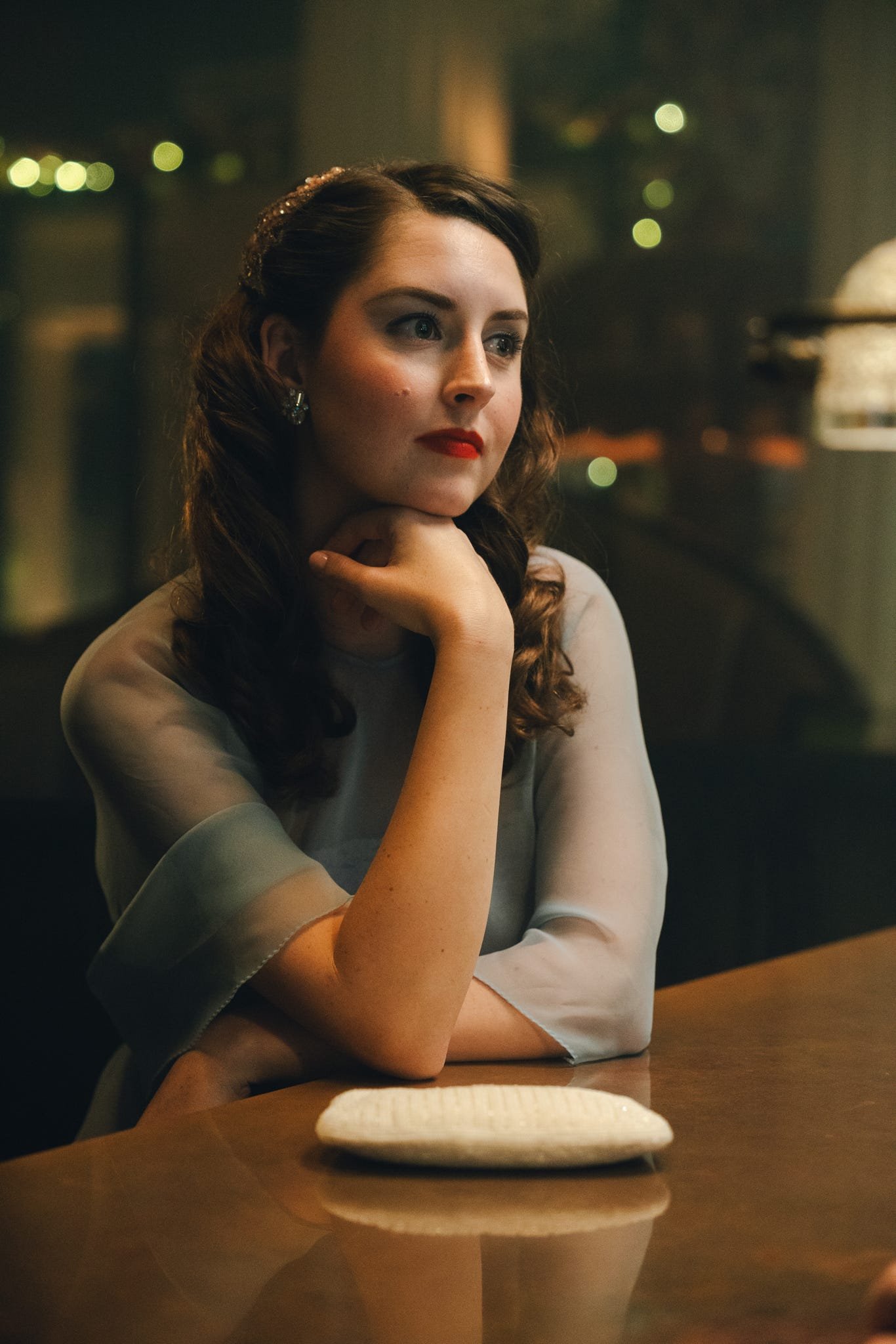 Emily Brinks as Elizabeth in "Frankie's"