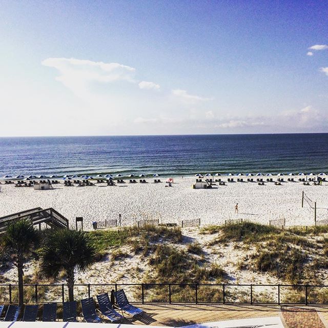 Perfect beach morning! #vacation